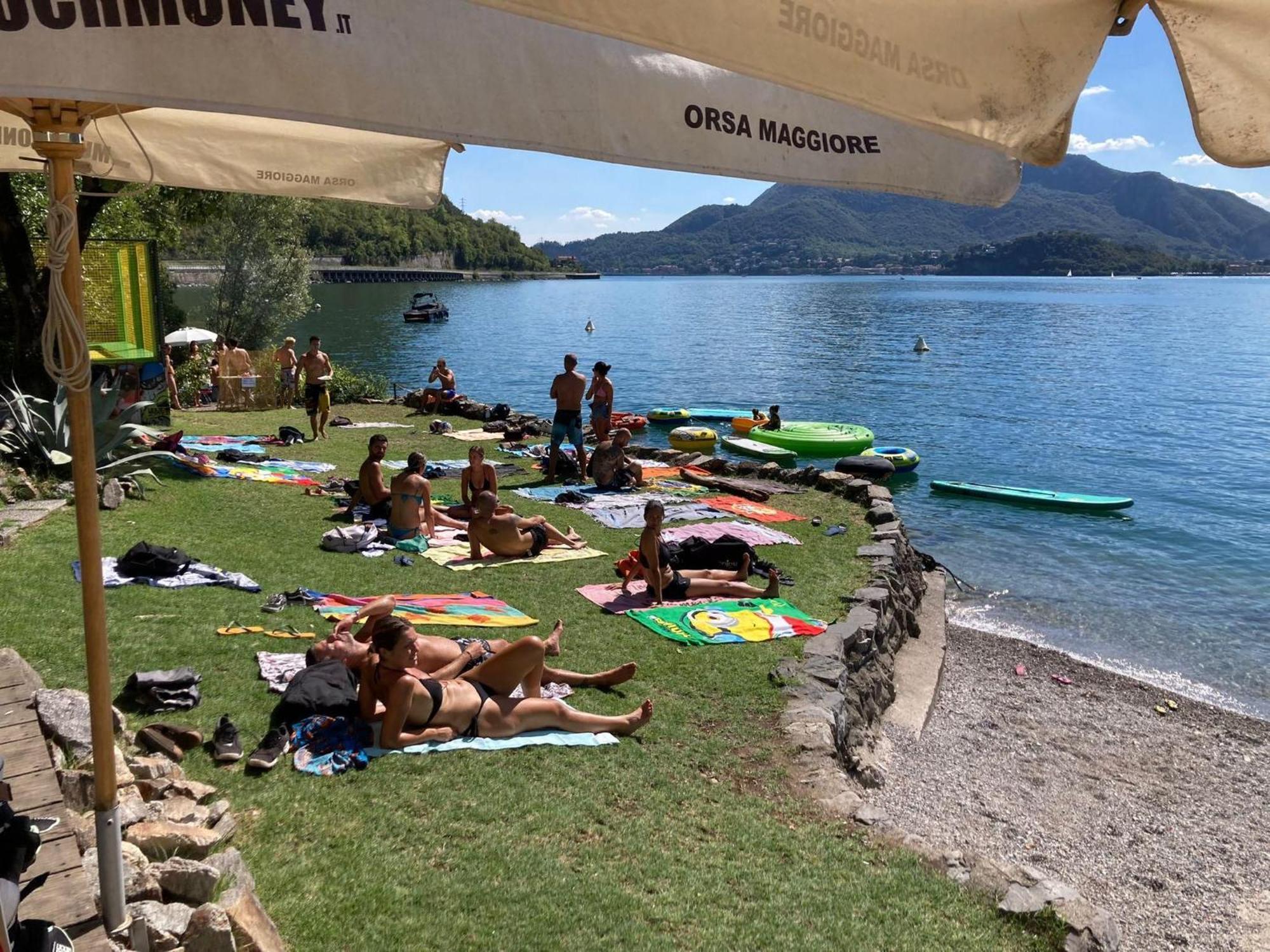 Dumenza Lago Maggiore Holiday House, Lake View, Vignone מראה חיצוני תמונה